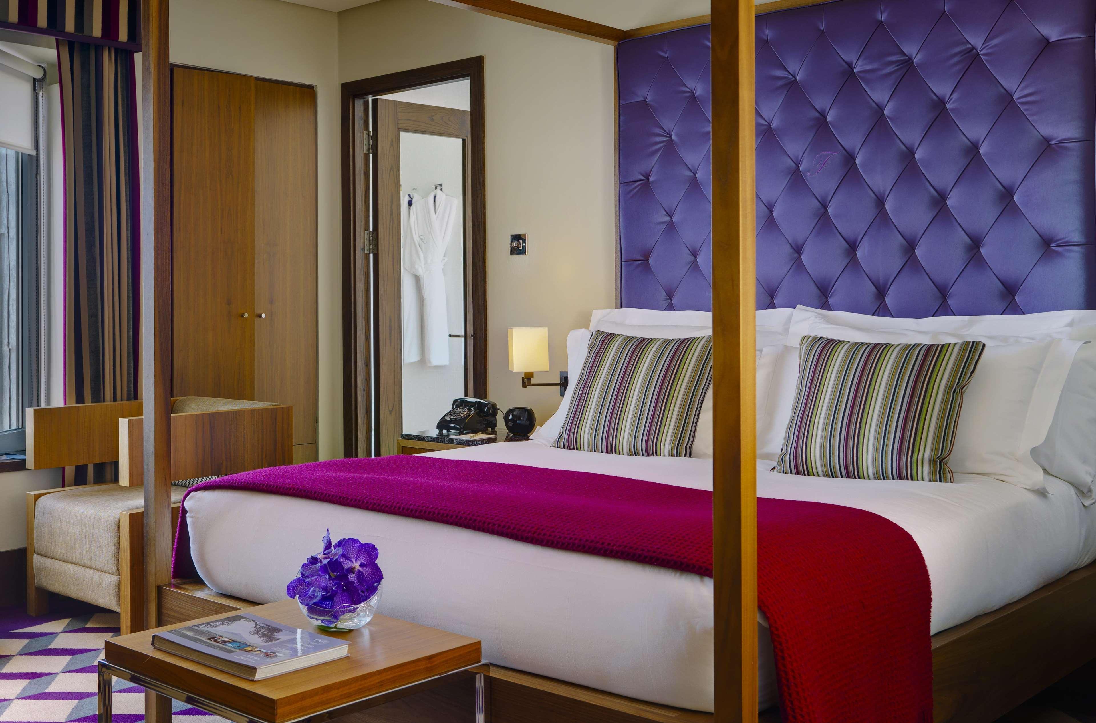 فندق ذه فيتسويليام دبلن المظهر الخارجي الصورة A bedroom at the hotel