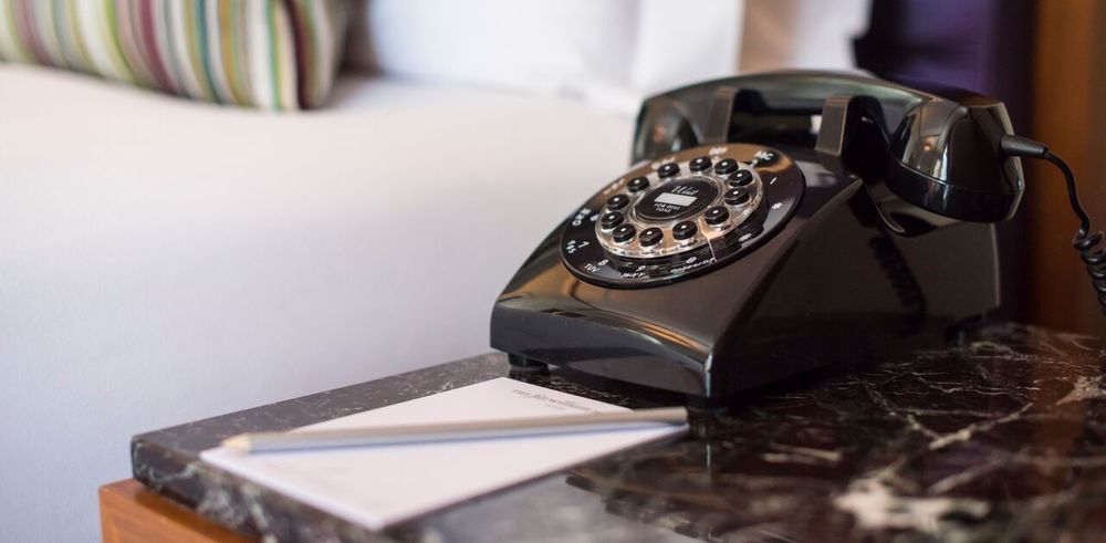 فندق ذه فيتسويليام دبلن المظهر الخارجي الصورة A telephone